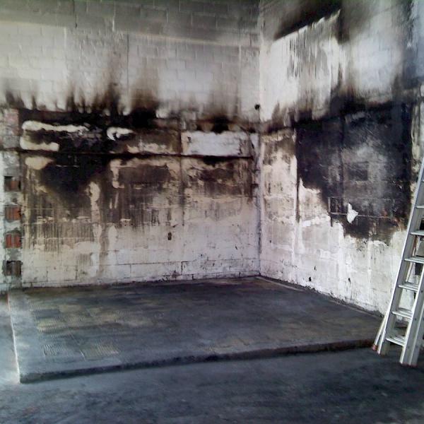Schoonmaak na brand- of waterschade